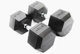 Rubber Hex Dumbbells