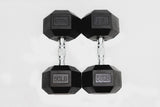 Rubber Hex Dumbbells